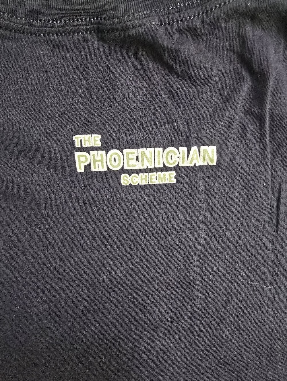 Wes Anderson THE PHOENICIAN SCHEME Promo T-Shirt Marseille Bob's Rare Size M - Picture 4 of 5